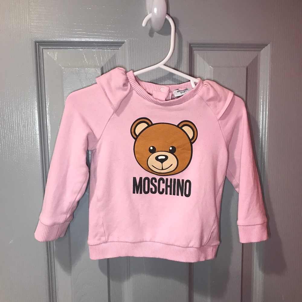 GUC Moschino Bear sweater top 6-12months baby